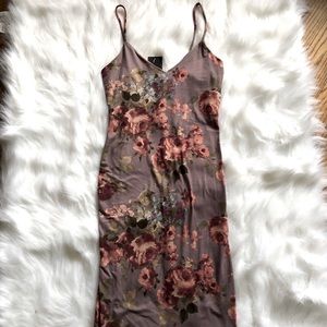 floral midi dress